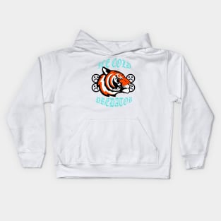 icy tiger predator Kids Hoodie